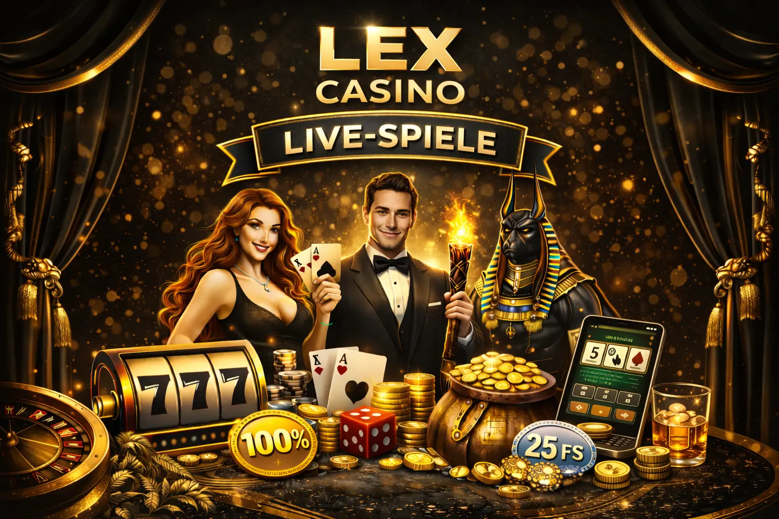 Lex Casino Live-Spiele